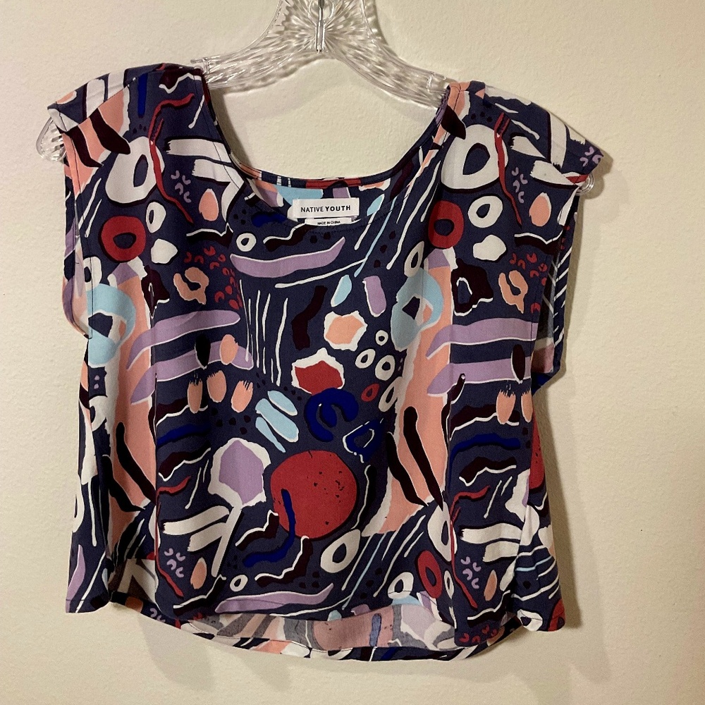 Native Youth Top - 80’s Inspired